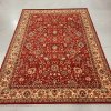 OSTA Luxusné vlnené koberce KASHQAI 4362/302 120x170 cm, červená tmavá