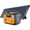 OUKITEL P501 Elektrocentrála + PV200 Solárny panel, 505Wh 140400mAh Generátor 500W - Oranžová