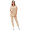 Perlička® Zdravotnícky set Cappuccino Veľkosť košele: 52, Veľkosť nohavíc: 40