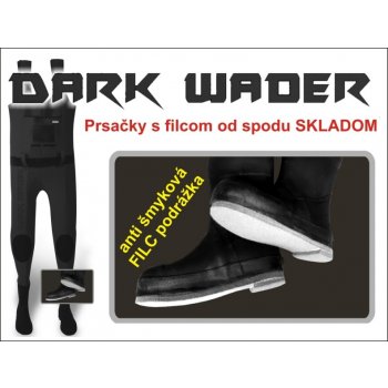 Zebco prsačky Dark Wader Felt Sole