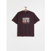 Vans Style Tips (dark port) L, vínovo červená