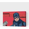 Vymalujsisam.sk Maľovanie podľa čísiel - Captain America 1 Veľkosť: 40x60cm, Rám: Na kartónovej doske