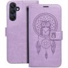 Puzdro Mezzo Book Samsung Galaxy A25 5G, vzor dreamcatcher - fialové