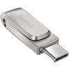 SanDisk Ultra Dual Drive Luxe/32GB/150MBps/USB 3.1/USB-A + USB-C/Stříbrná SDDDC4-032G-G46