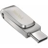 SanDisk Ultra Dual Drive Luxe/32GB/USB 3.1/USB-A + USB-C/Strieborná SDDDC4-032G-G46