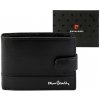 Pánska kožená peňaženka Pierre Cardin YS605 8806A čierna 12,5 x 9,5 x 3 cm