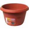 Plastia Kvetináč plast hnedý 35 x 35 x 20 cm