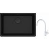Súprava granitový drez Franke Maris 125.0697.758, kuchynská batéria Franke Lina 115.0626.024