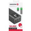 Swissten Power Bank pre laptop 50 000 mAh 100W PD čierny