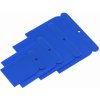 LUX-TOOLS Japonská špachtľa plastová 50, 75, 100, 120 mm (4 ks)