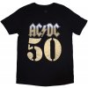 AC/DC Tričko Bolt Array Unisex Black M