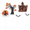 Zapichovacia dekorácia na tortu Halloween Strašidelný dom