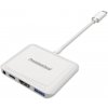 PremiumCord Prevodník USB-C na HDMI2.0+USB3.0+Audio+PD (pre iPad Pro)