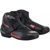 Boty SMX-1 R, ALPINESTARS (černá/červená, vel. 44)
