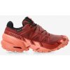 Dámske bežecké topánky Salomon Speedcross 6 GTX - rum/red/clay