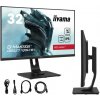 Monitor iiyama G-Master Red Eagle GB3271QSU WQHD IPS 165Hz 1ms FreeSync Premium 2xHDMI 2xDP