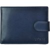 Segali pánska kožená peňaženka 2511 modrá