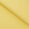 Goldea bavlnená jednofarebná látka - plátno suzy - žltá 160 cm