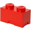 LEGO® Úložný box hranatý 12,5 x 25,2 x 18,1 cm červená