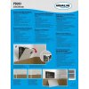 Aqualine Magnetické dvierka pod obklady 250x330 PD203