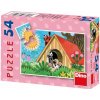 DINO Puzzle Krtek - ptačí budka 54 dílků