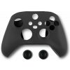 Spartan Gear Controller Silicon Skin Cover and Thumb Grips - Black (XONE/XSX)