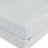 EVENIT Nepremokavá plachta 100 % Bavlna - biela Jersey 200x220 cm