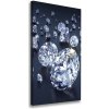 Vertikálny foto obraz na plátne do obývačky Diamanty 50x100 cm