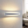 Arcchio LED nástenné svietidlo Jelle, 44 cm, biele, kov, hore/dole - 9626365