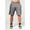 Pánske šortky Nebbia Washed-off Gym Sweatshorts NO BS 367 Light Grey XXL