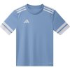 adidas SQUADRA 25 JERSEY Chlapčenský dres, svetlomodrá, 128
