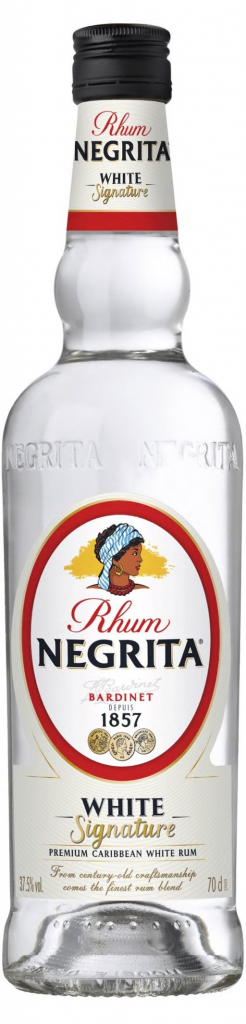 NEGRITA White rum 37,5% 0,7 l (čistá fľaša)