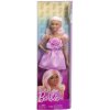 barbie fashionistas bábika v ružových šatách