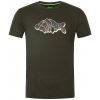 Korda Tričko Outline Tee Dak Olive