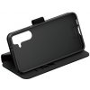 CARE by PanzerGlass - Pouzdro s klopou pro mobilní telefon - s hliníkovým stojánkem - termoplastický polyuretan (TPU), polyuretanová kůže - černá - pro Samsung Galaxy S24 FE