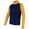 SENSOR COOLMAX THERMO pánska mikina tm.modrá / mustard Veľkosť: L