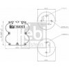 Mech pneumatického pruženia, vzduchové pruženie FEBI BILSTEIN 39093