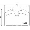 BREMBO Súprava brzdových doštičiek P 85 094