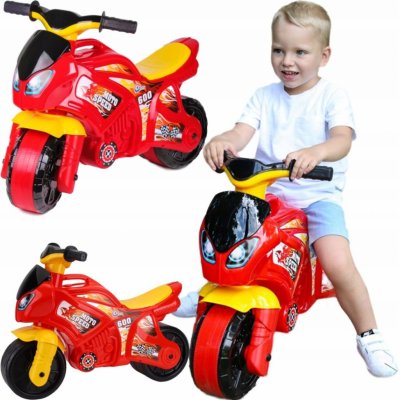 Technok TLAČIDLO MOTOR MOTOCYKEL 6" červené