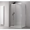 Polysan THRON ROUND obdĺžnikový sprchový kút 1200x800mm, guľaté pojazdy TL1280-5005