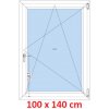 Soft Plastové okno 100x140 cm, otváravé a sklopné