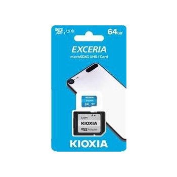 KIOXIA Exceria microSDHC Class 10 64 GB LMEX1L064GG2