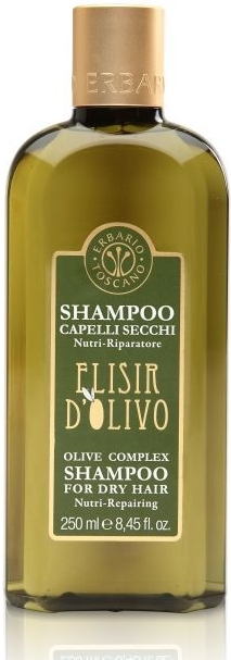 Erbario Toscano Elisir D\'Olivo šampón na vlasy s olivovým olejom 250 ml