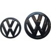 VW GOLF VI (2008-2014) predný a zadný znak, logo (14cm a 10,9cm)- čierna