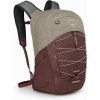 Osprey QUASAR sawdust tan/raisin red unisex batoh