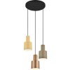Luster TRIO TR 319430317 Agudo E27 3x40 W čierny