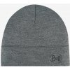 Buff Merino Wool Hat Midweight light grey melange