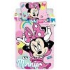 Jerry Fabrics Obliečky Minnie Pink square baby 1x40x60/1x100x135cm