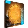 Modee Lighting LED vianočná dekorácia 60LED kruh vločka 3xAA batérie