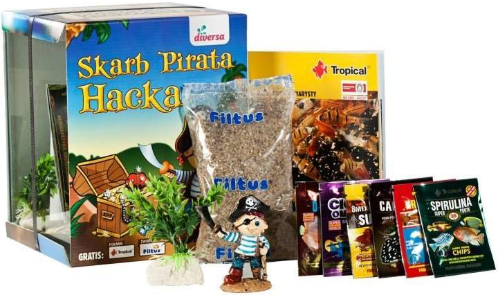 Diversa Pirát akvarijný set 10 l